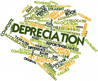 business account for depreciation